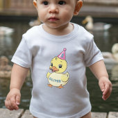 One Lucky Duck Verjaardag Kinder 1e Shirts