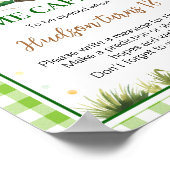 One Lucky Duck Verjaardag Time Capsule Sign Poster (Hoek)