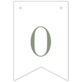 One Lucky Duck Waterverf Boy 1e Verjaardag Vlaggetjes (Tweede vlag)