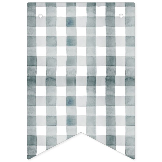 One Lucky Duck Waterverf Boy 1e Verjaardag Vlaggetjes (Eerste vlag)