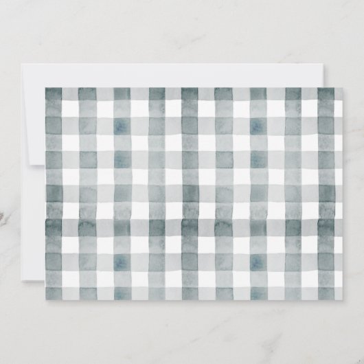 One Lucky Duck Waterverf Boy 1e Verjaardagsfoto Kaart (Achterkant)