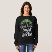 One Lucky English Teacher Rainbow St Patricku2019s Trui (Voorkant volledig)