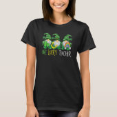 One Lucky Gnomes Teacher St Patricks Day Gnomes Te T-shirt (Voorkant)