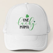 One Lucky Mama Trucker Pet (Voorkant)