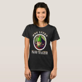 One Lucky Music Piano Teacher Gnome St Patrick's D T-shirt (Voorkant volledig)
