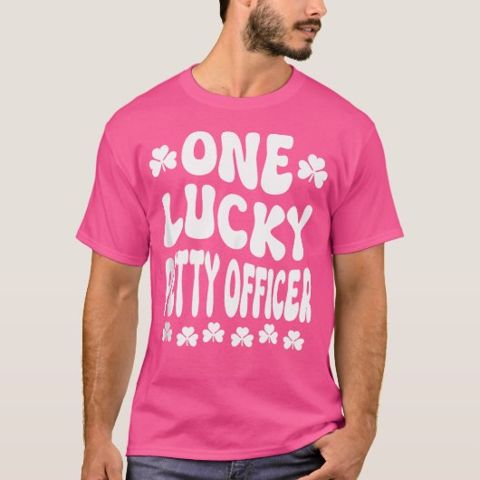One Lucky Petty Officer T-shirt (Voorkant)