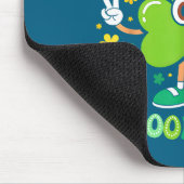 One Lucky School Nurse St Patrick's Day Shamrock I Muismat (Hoek)