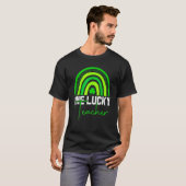 One Lucky Shamrock Teacher St Patricku2019s Day T-shirt (Voorkant volledig)