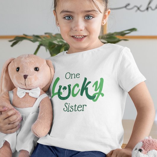One Lucky Sister |  Sint Patrick's Day T-shirt
