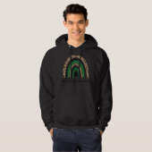 One Lucky Teacher Rainbow St Patricku2019s Hoodie (Voorkant volledig)