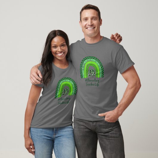 One Lucky Teacher St Patrick's Day Elementary Teac T-shirt (Unisex)