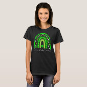 one lucky teacher st patricks day rainbow 1 t-shirt (Voorkant volledig)
