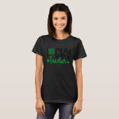 One Lucky Teacher St Patricks Day Shamrock Teacher T-shirt (Voorkant volledig)