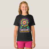 One Mark Creative Learning Papieren Bloem T-shirt (Voorkant volledig)
