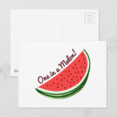 One Melon Briefkaart (Voorkant / Achterkant)