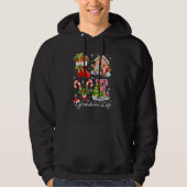 One Merry Grandma Love Grandma Life Merry Christma Hoodie (Voorkant)