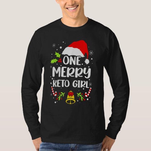 One Merry Keto Girl T-shirt (Voorkant)