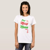 One Merry Mama Shirt Kerstmis Cute Holiday (Voorkant volledig)