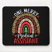 One Merry Medical Istant Rainbow Christmas Cma Nur Muismat (Voorkant)