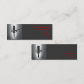 One Mic Visitekaartje (Voorkant / Achterkant)