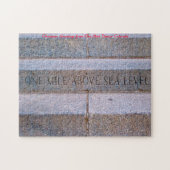 One Mile High Denver.Kerstgroet Legpuzzel (Horizontaal)