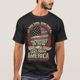 ONE MILITARY ONE NATION  T-SHIRT