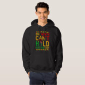 One Month Can't Hold Our History African Black His Hoodie (Voorkant volledig)