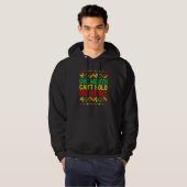 One Month Can't Hold Our History African Pride Bla Hoodie (Voorkant volledig)