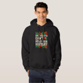 One Month Can't Hold Our History African Teacher B Hoodie (Voorkant volledig)