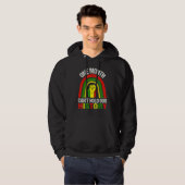 One Month Can't Hold Our History Black History Mon Hoodie (Voorkant volledig)