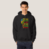 One Month Can't Hold Our History Melanin African G Hoodie (Voorkant volledig)