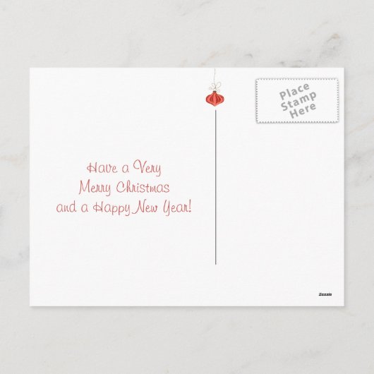 One Moose Open Sleigh Retro Kerstman Feestdagenkaart (Achterkant)