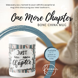 One More Chapter Bone China Mok