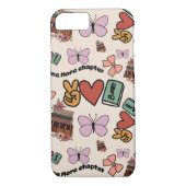 One More Chapter Book Lover Pattern Phone Case (Achterkant)