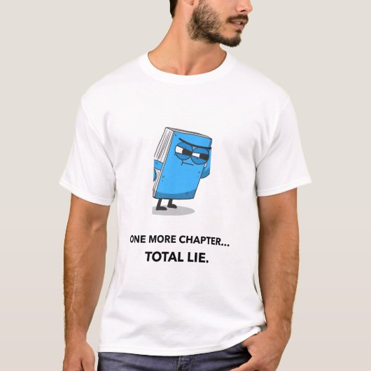 One More Chapter - Book Lovers Day T-shirt (Voorkant)