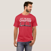 One More Chapter Geschiedenis Professor Geschenk v T-shirt (Voorkant volledig)