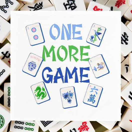 One More Game Mahjong Watercolor Tiles  Servet