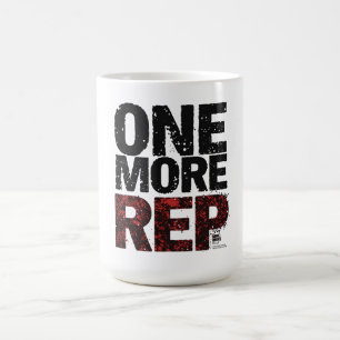 One More Rep Gym Motivatie T-shirt Koffiemok