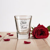 One more shot Before the knot Wedding Favor  Glas
