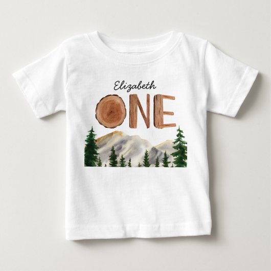 One Mountains Gepersonaliseerde Verjaardag (Voorkant)