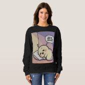 One Nap Away From Greatness Sweatshirt -Funny Gift (Voorkant volledig)