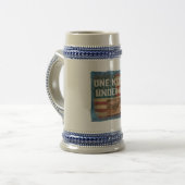 One Nation - Beer Stein Bierpul (Voorkant links)