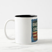 One Nation - Coffee Mug Tweekleurige Koffiemok (Links)