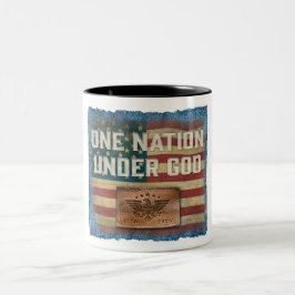 One Nation - Coffee Mug Tweekleurige Koffiemok