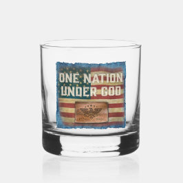 One Nation - Rocks Glass Whisky Glas