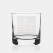 One Nation - Rocks Glass Whisky Glas (Achterkant)