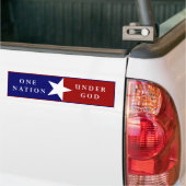 One Nation Under God bumpersticker (Op Truck)