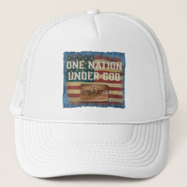 One Nation Under God - Petje Trucker Pet