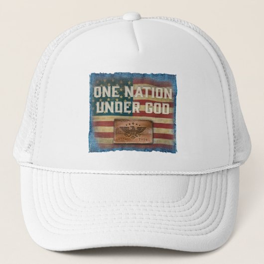 One Nation Under God - Petje Trucker Pet (Voorkant)