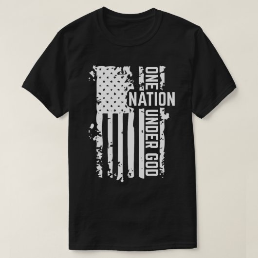 One Nation Under God T-shirt (Design voorkant)
